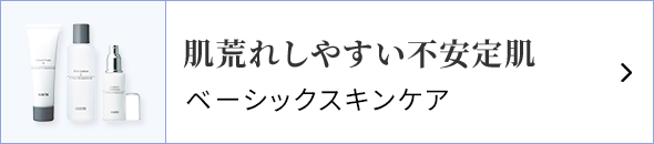 肌荒れしやすい不安定肌 ベーシックスキンケア