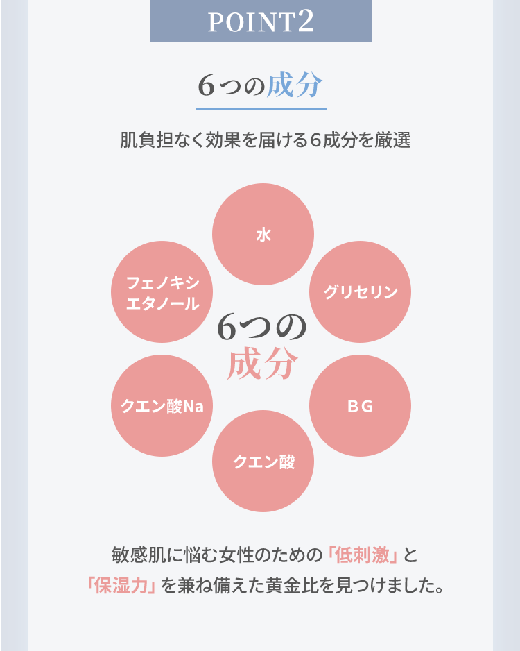 POINT2 6つの成分