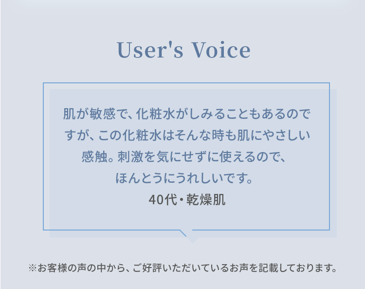 User's Voice