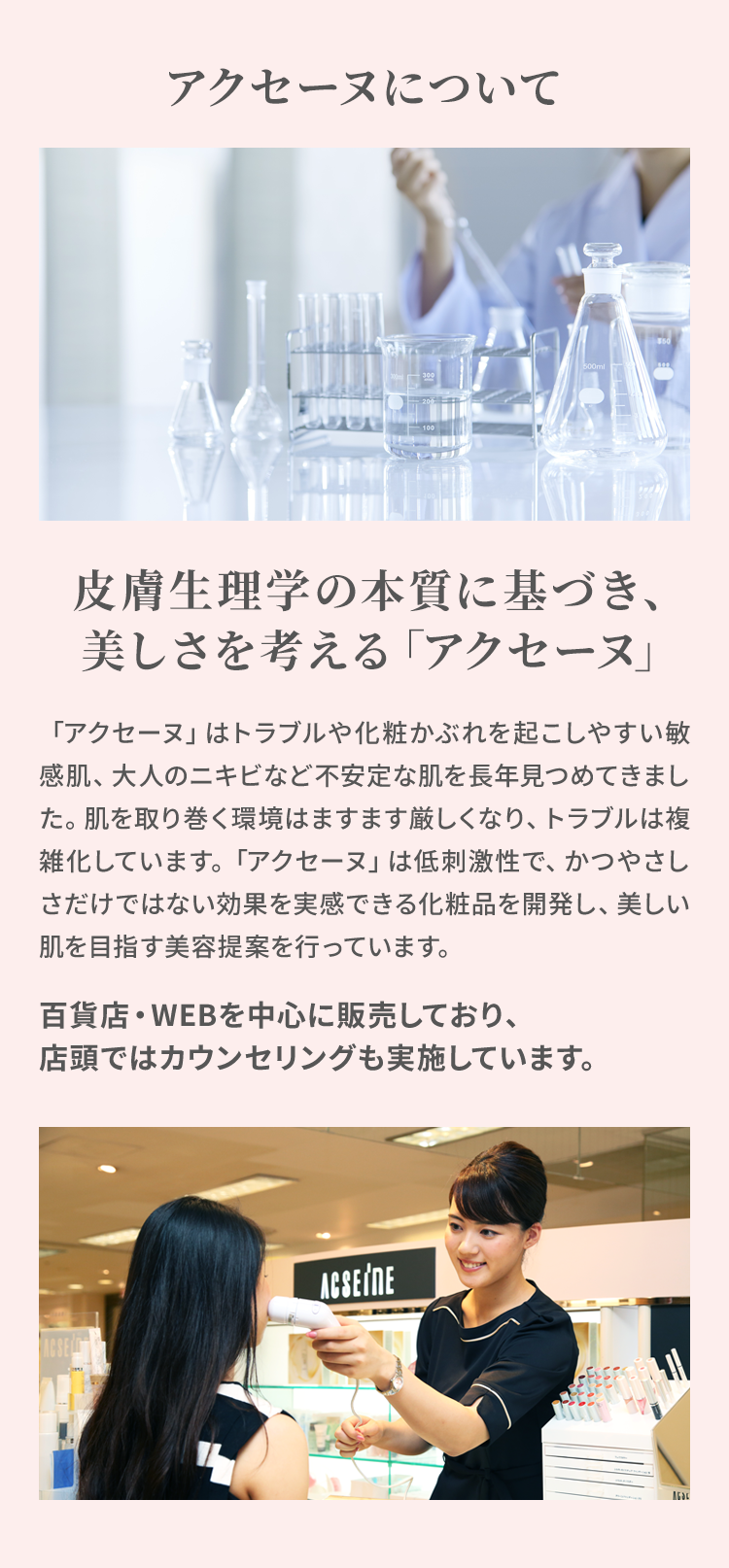 アクセーヌについて